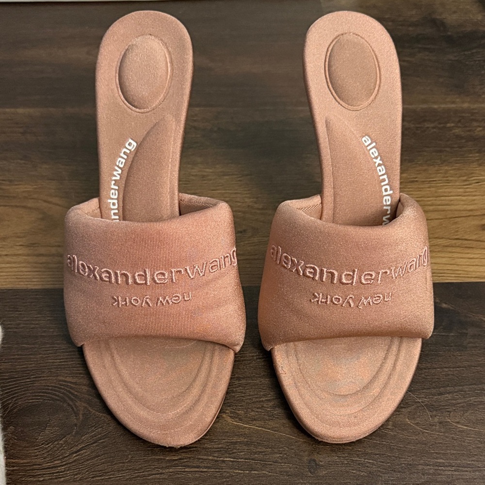 Alexander Wang Blush Padded Slide Mules